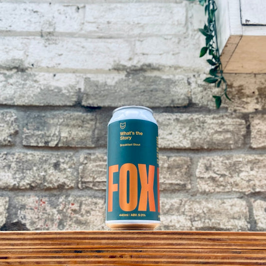 Fox Friday What's The Story Breakfast Stout (440ml)