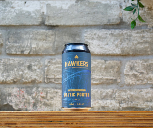 Hawkers Rum Barrel Baltic Porter (440ml)