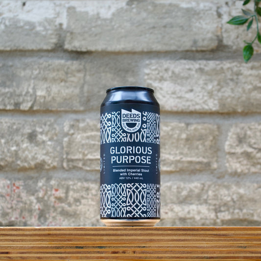 Deeds Brewing Glorious Purpose Blended Imperial Stout with Cherries (440ml)