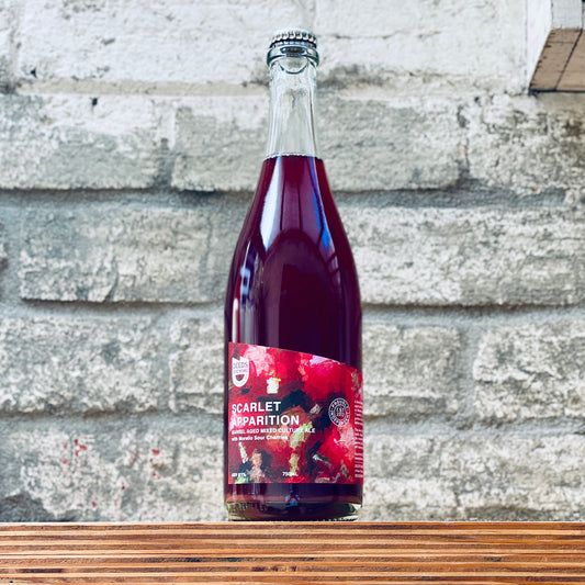 Deeds Brewing Scarlet Apparition Barrel Aged Mixed Culture Ale With Morello Sour Cherries (750ml)